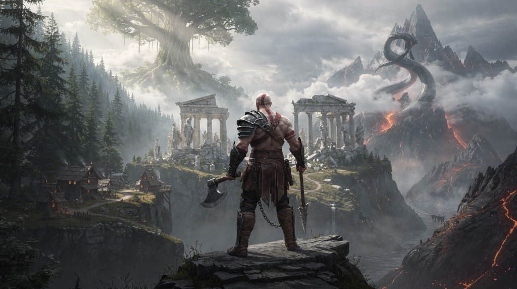 Мифология и мироустройство God of War: как перерабатываются мифы